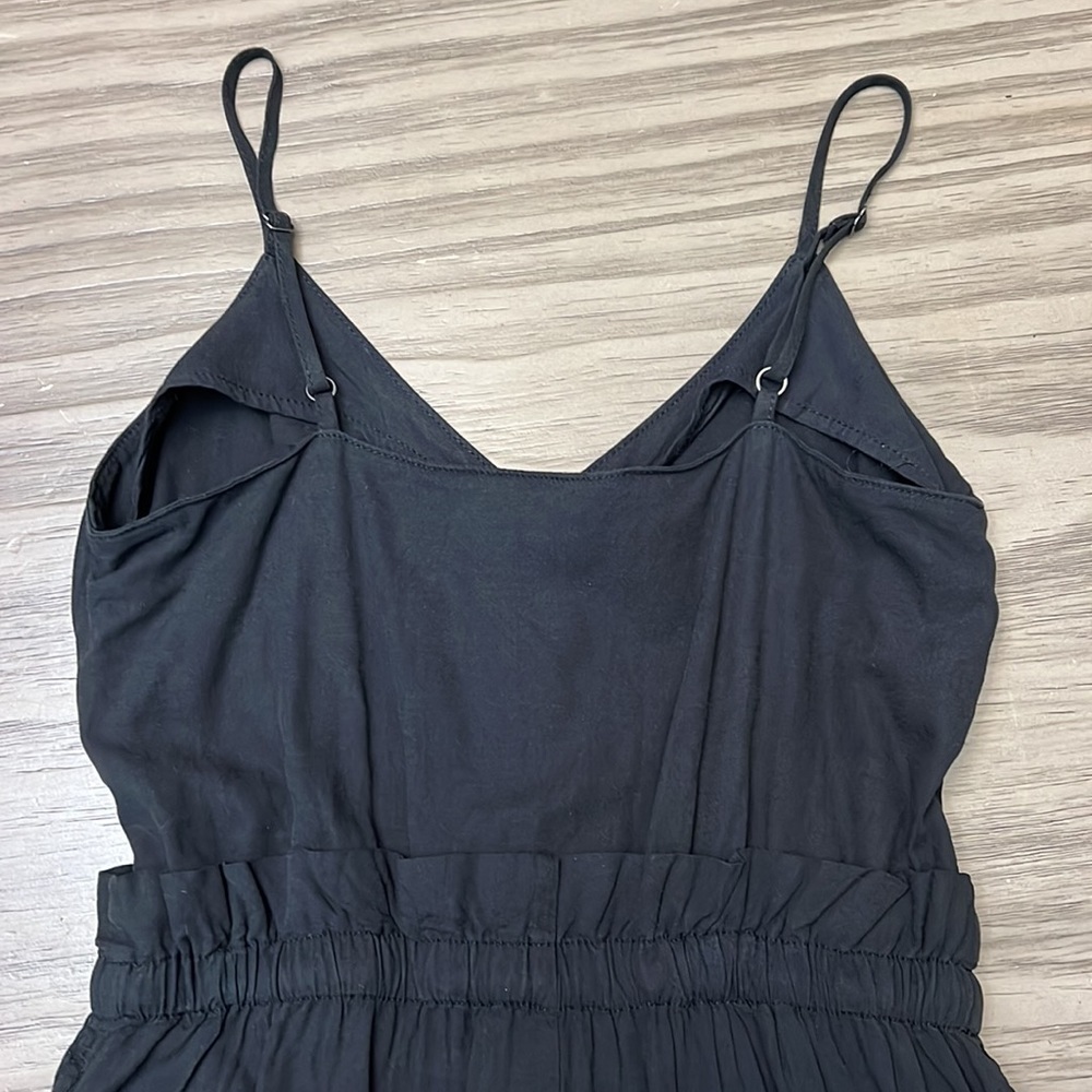 SPLENDID BLACK JUMPSUIT CINCH WAIST SIZE SMALL - Picture 6 of 16